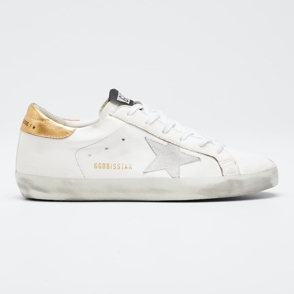 Golden Goose Superstar Leather Low-Top Sneakers